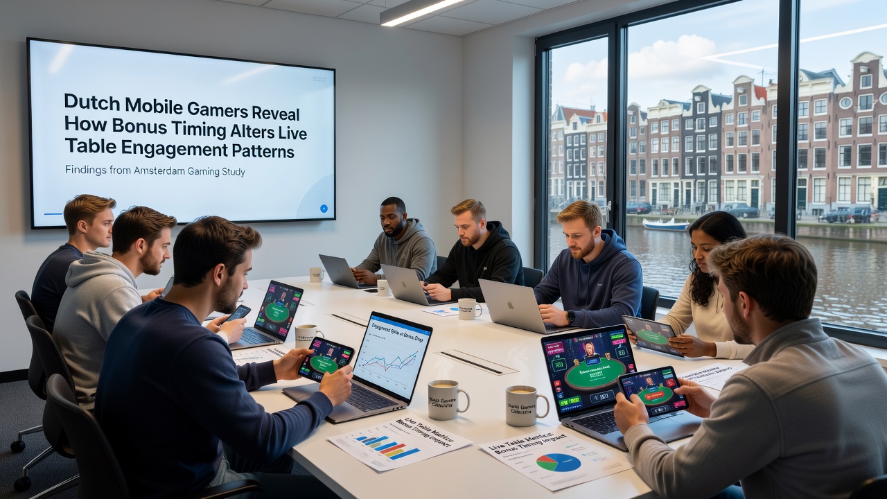 Grafiek van bonus timing effecten op live tafel engagement in Nederlandse mobiele apps